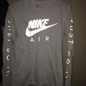 Reflective long sleeve shirt